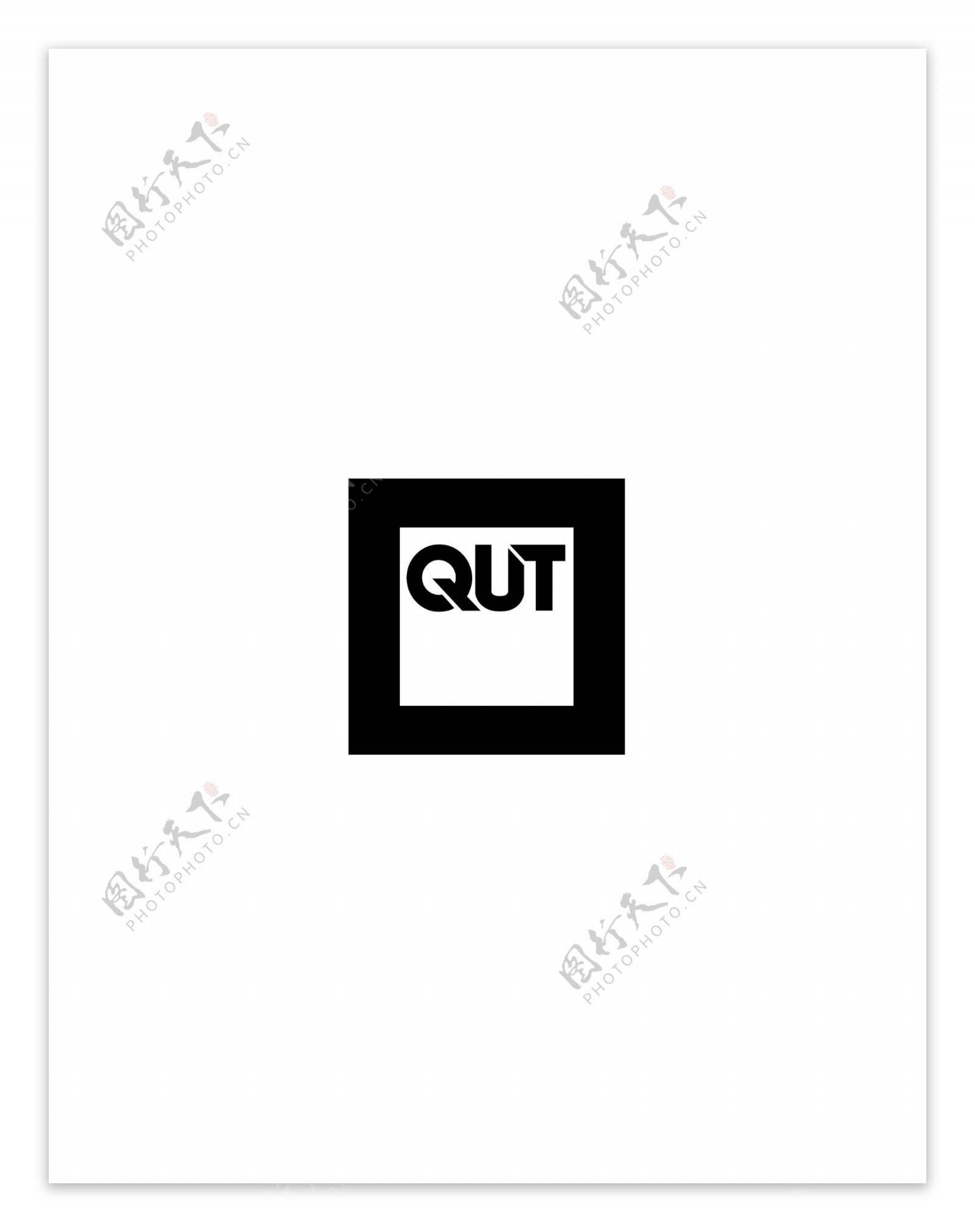 QUT7logo设计欣赏QUT7高级中学标志下载标志设计欣赏