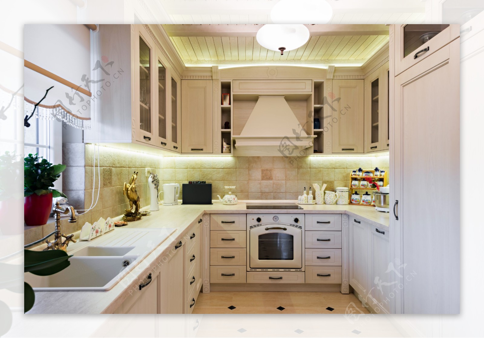 欧式风格厨房特点 欧式风格厨房效果图 - 装修保障网