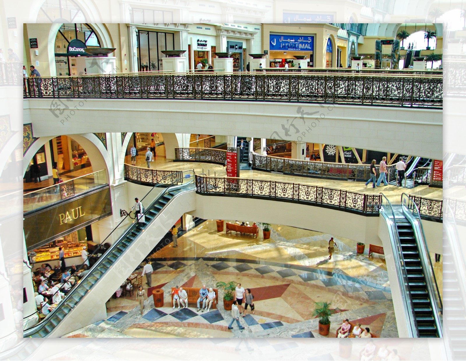 城市商业购物中心图片