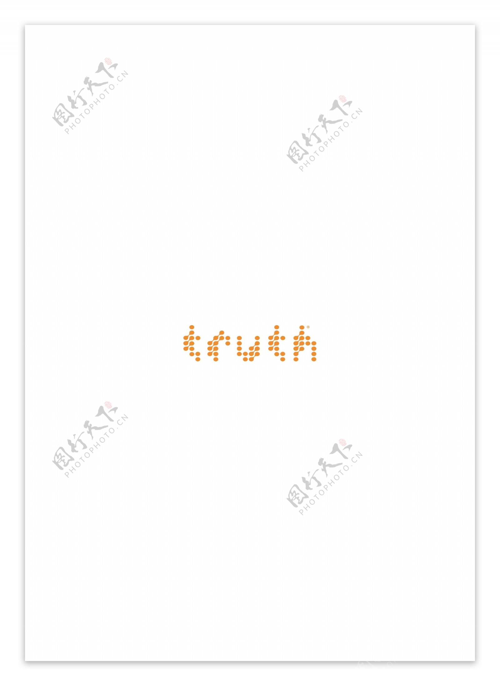 Truthlogo设计欣赏Truth保健组织LOGO下载标志设计欣赏