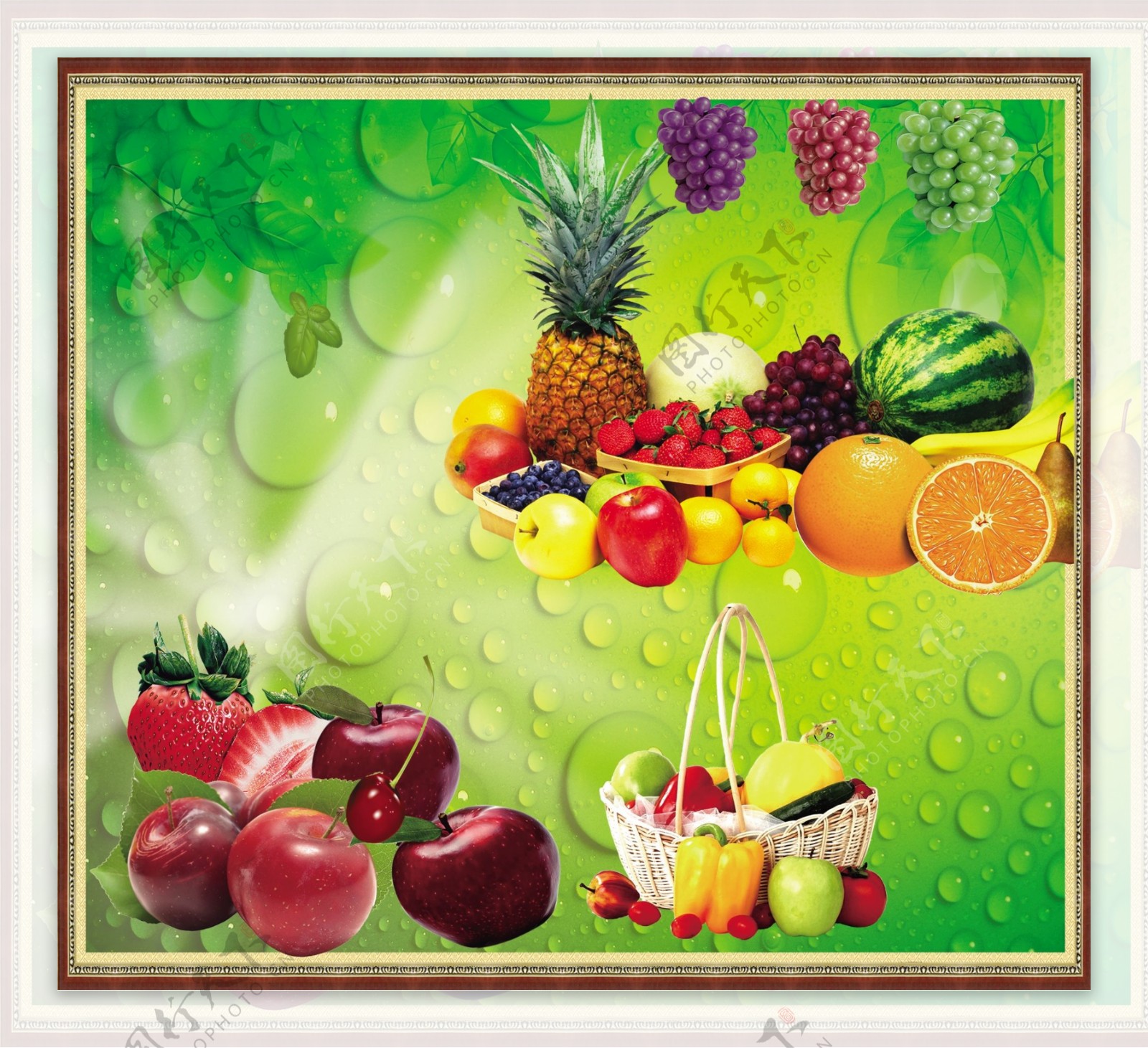 水果装饰画