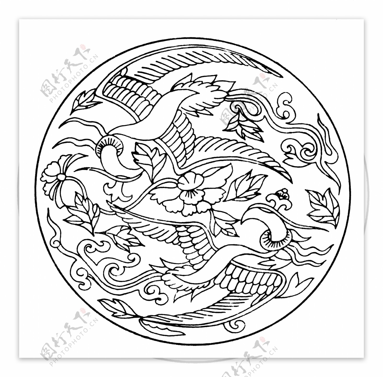 装饰图案两宋时代图案中国传统图案086
