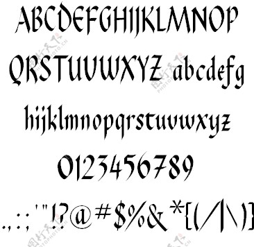 pendragonflf字体