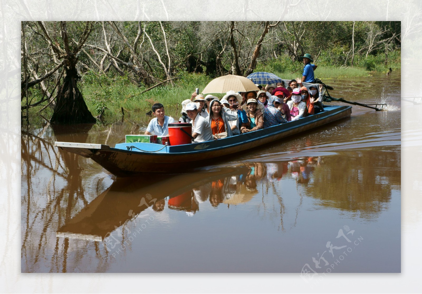 泰国河流旅游图片