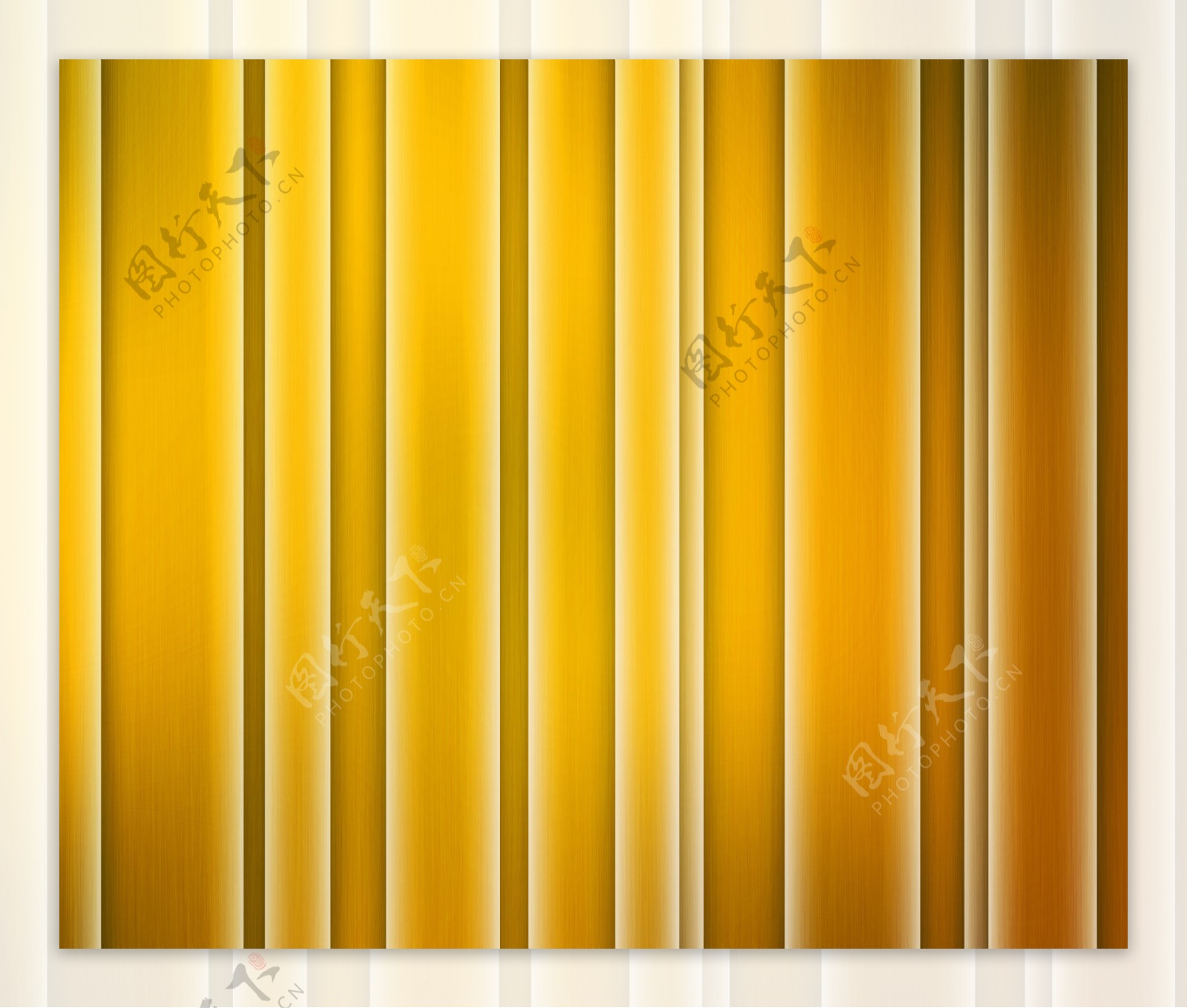 黄色光芒的条纹背景