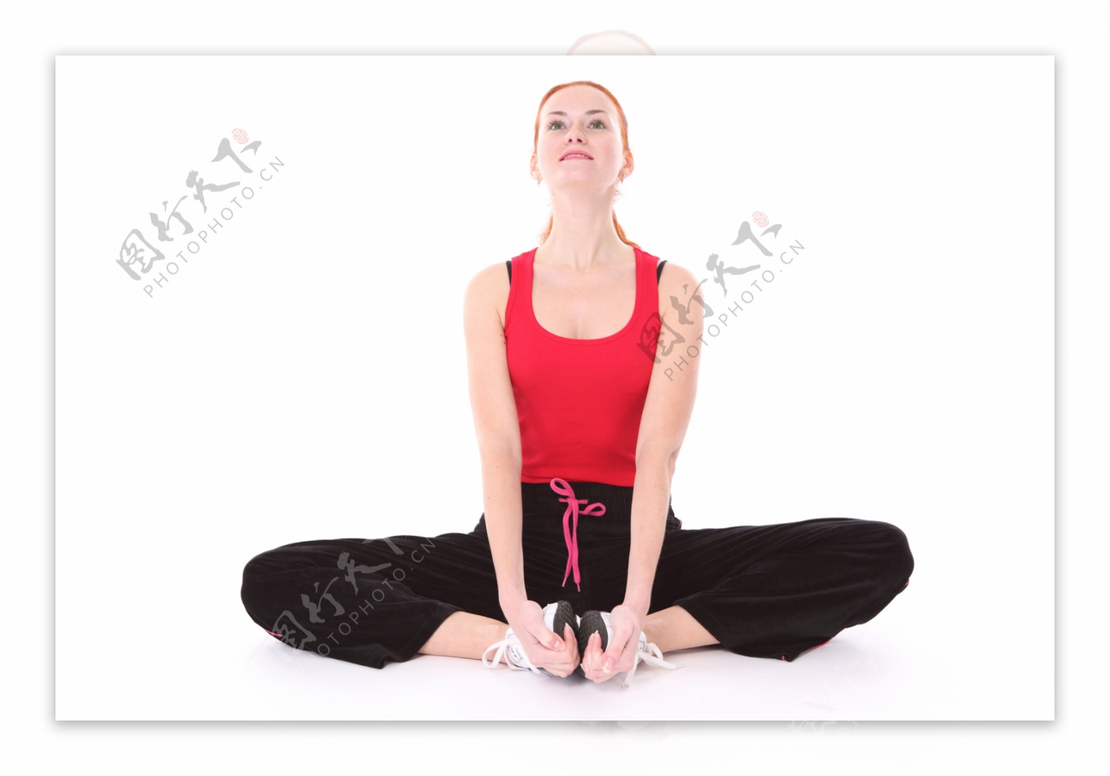 瑜伽健身美女图片
