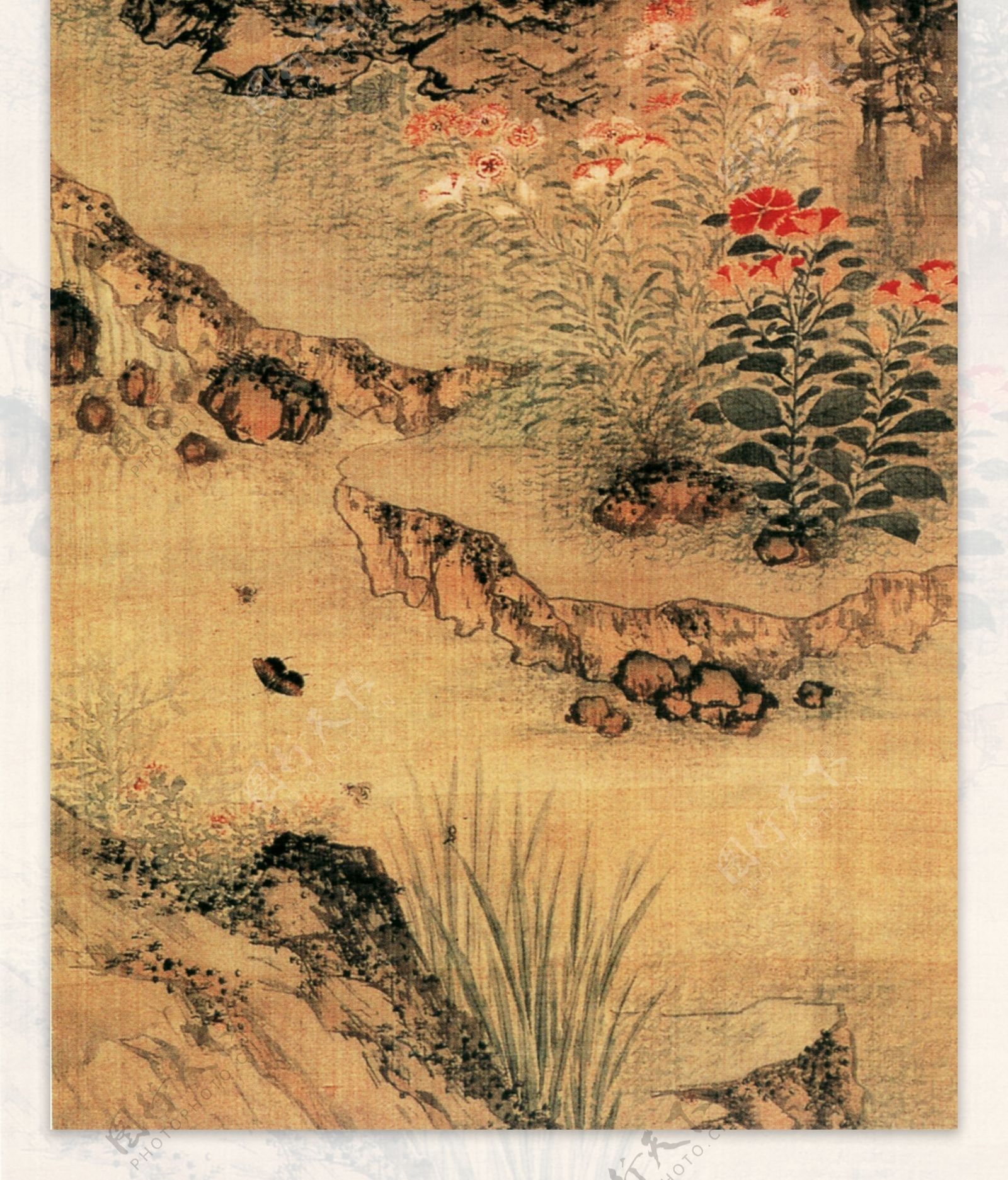 花卉图花鸟画中国古画0307