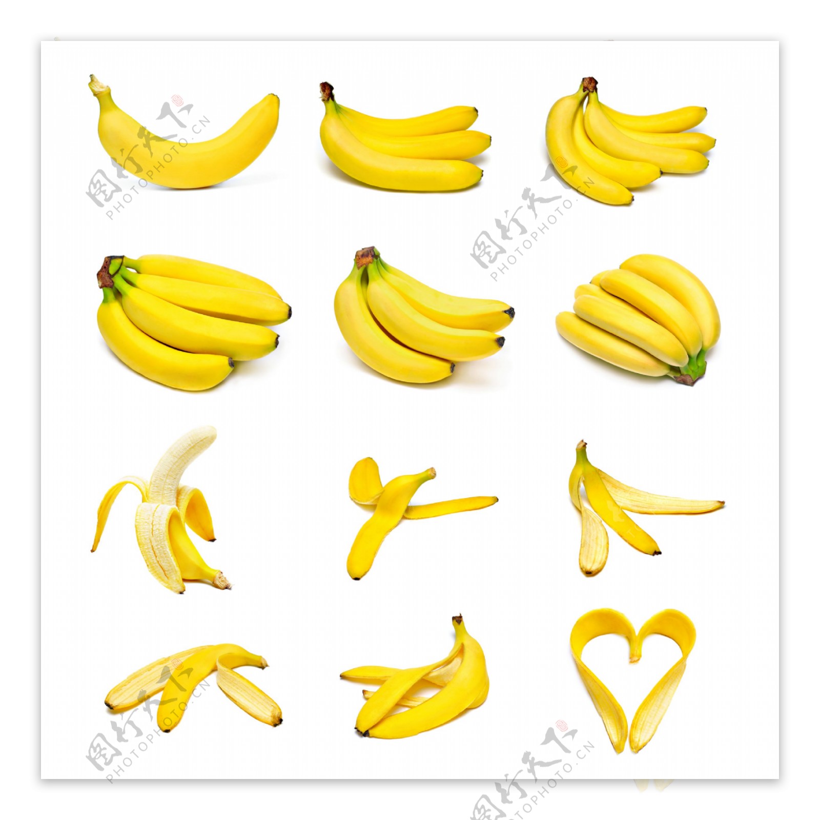 创意香蕉素材摄影图