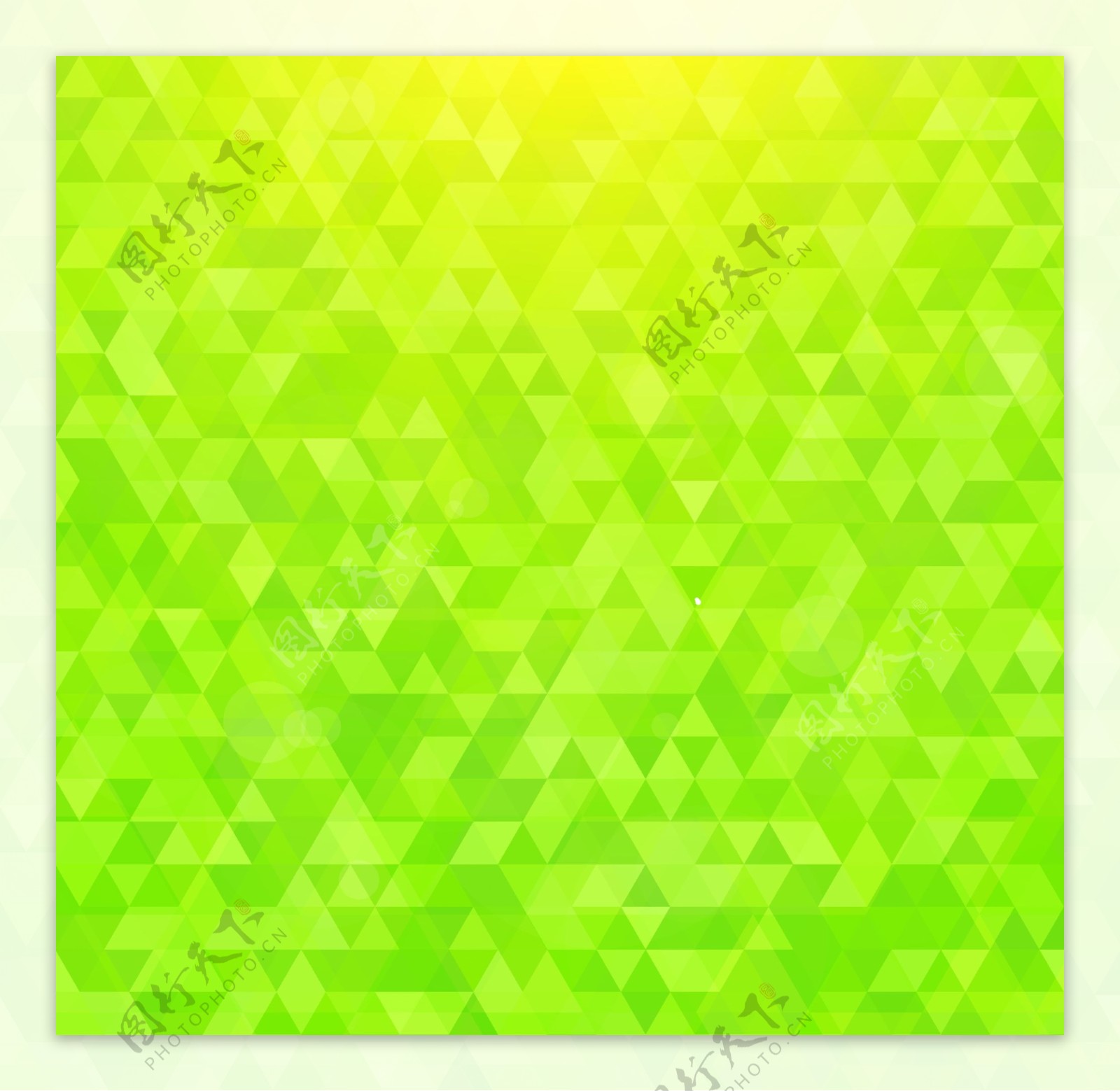 绿色几何背景图片