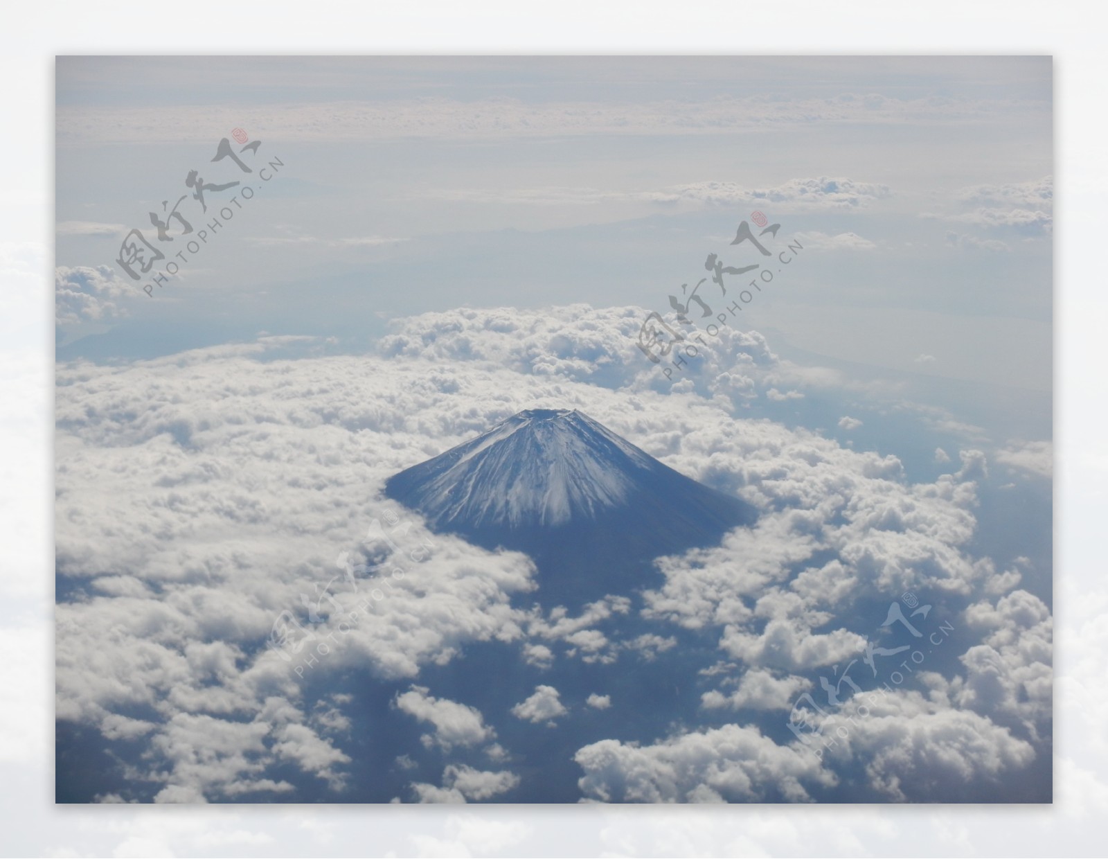 航拍富士山高清图片
