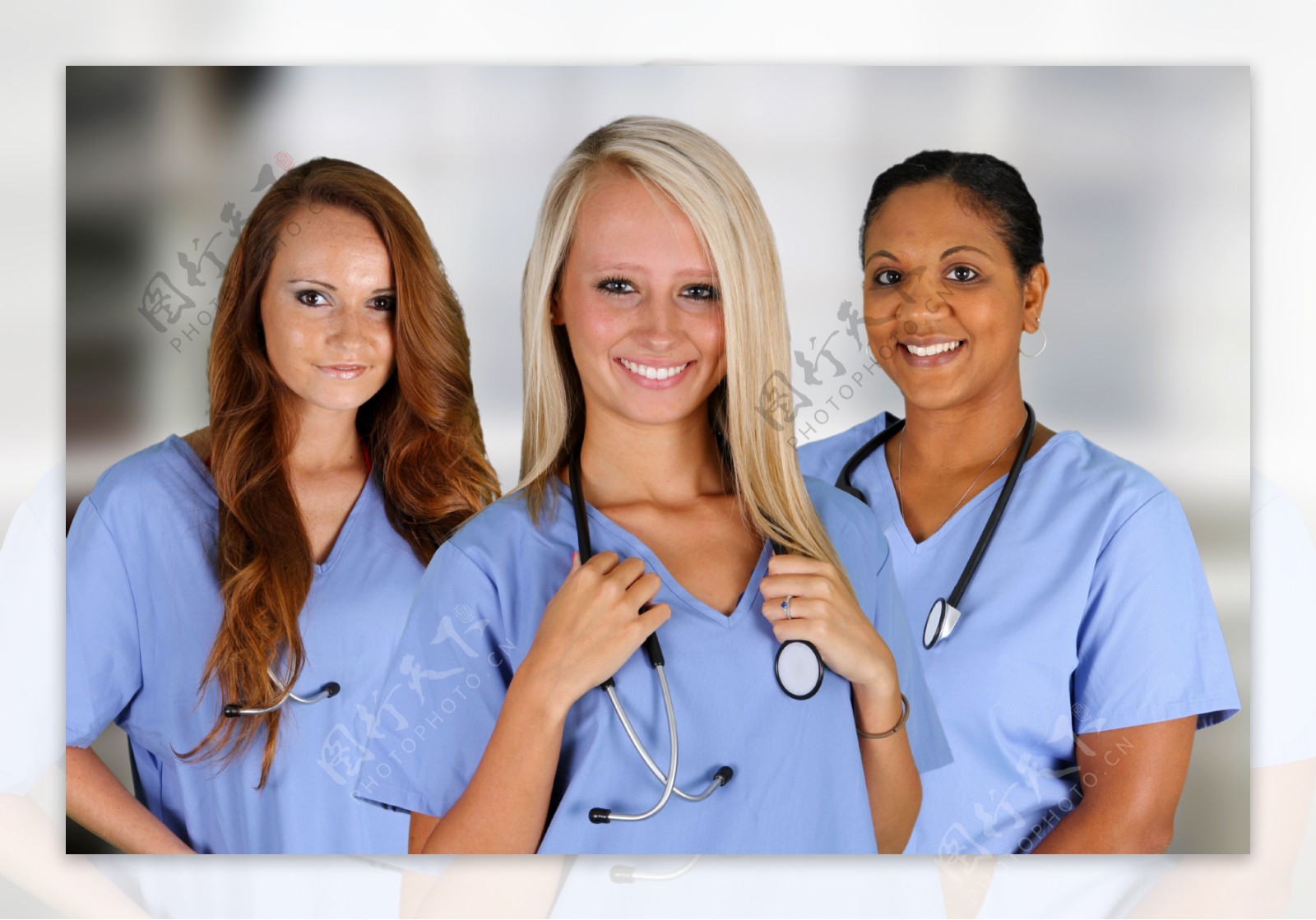 女性医生团队图片