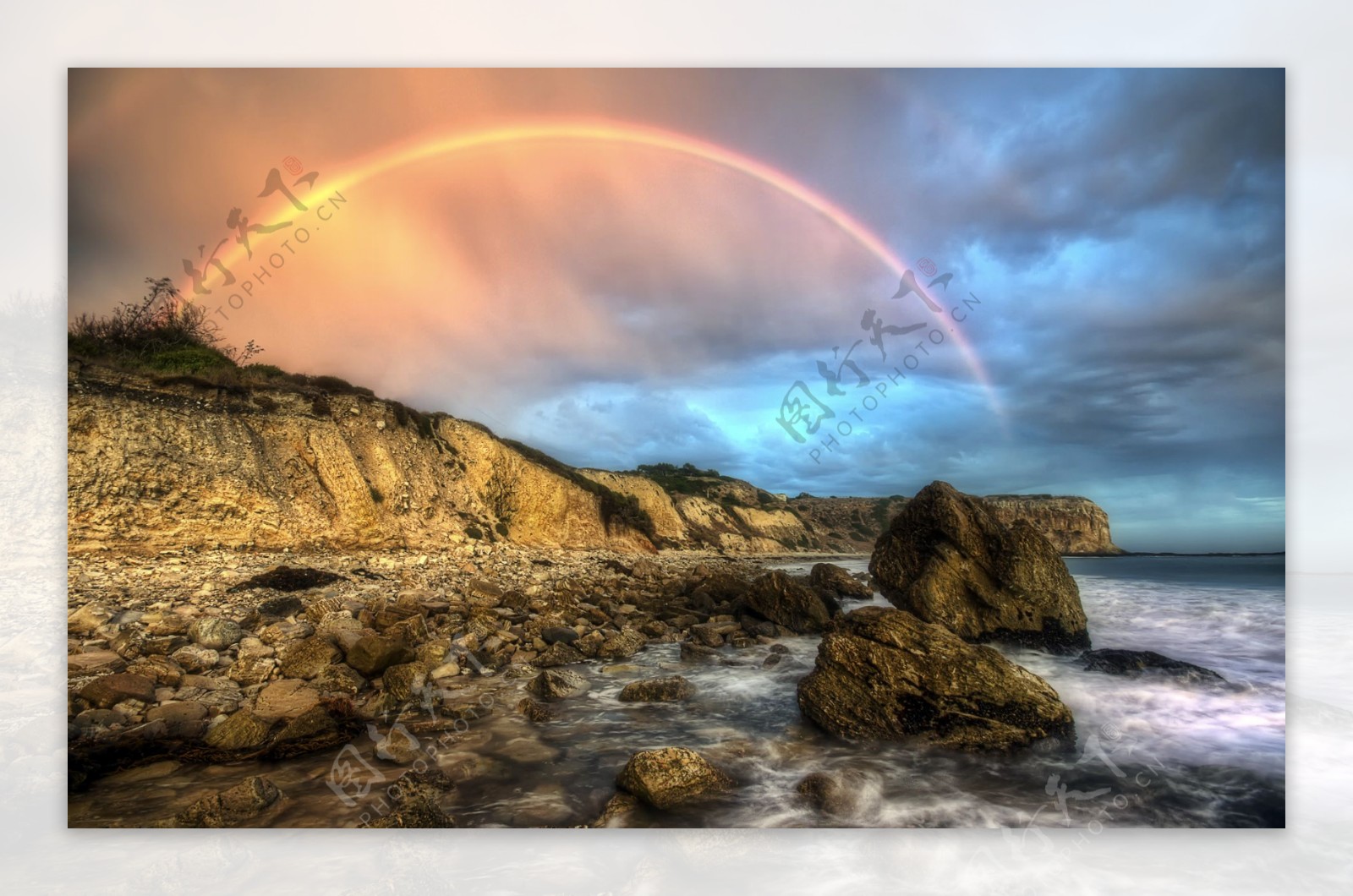 壁纸 : 1600x1200像素, 海滩, 云彩, 彩虹, 天空 1600x1200 - wallhaven - 808577 - 电脑桌面 ...