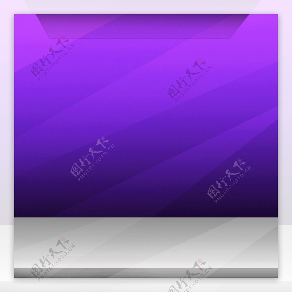 紫色几何体淘宝主图