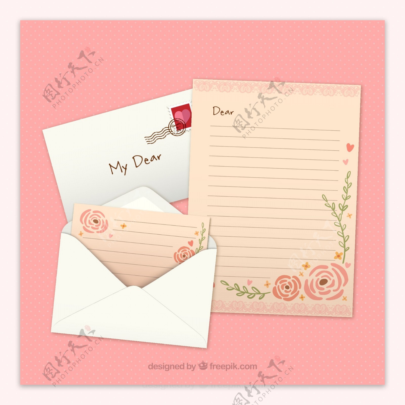 爱情信纸
