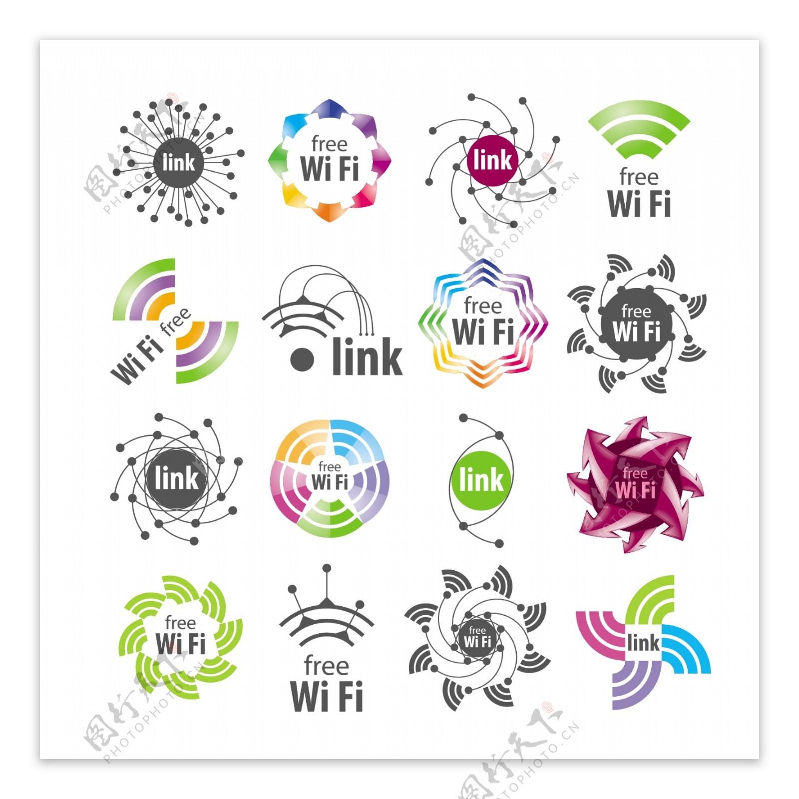 wifi无线网络logo