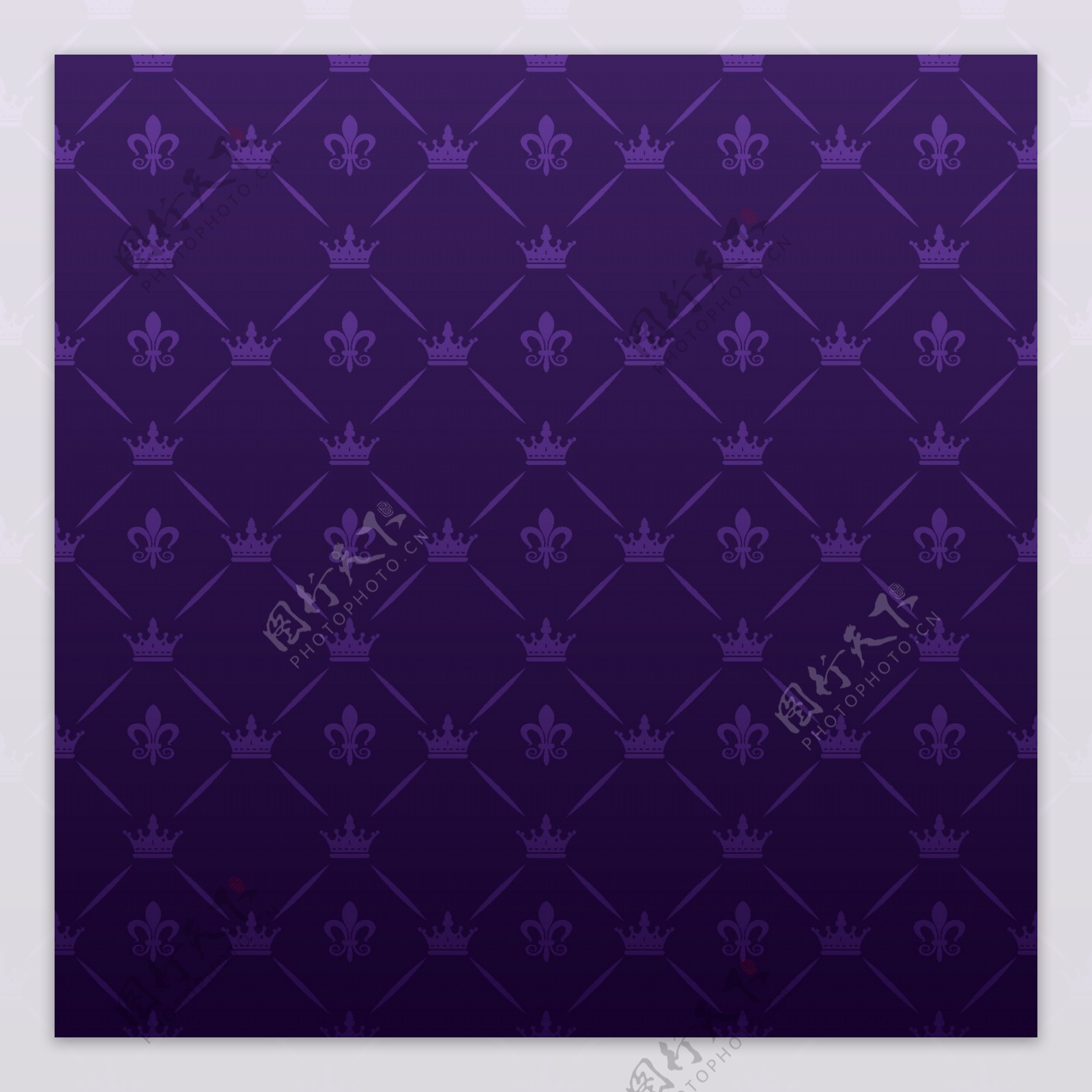 紫色欧式花纹背景图片