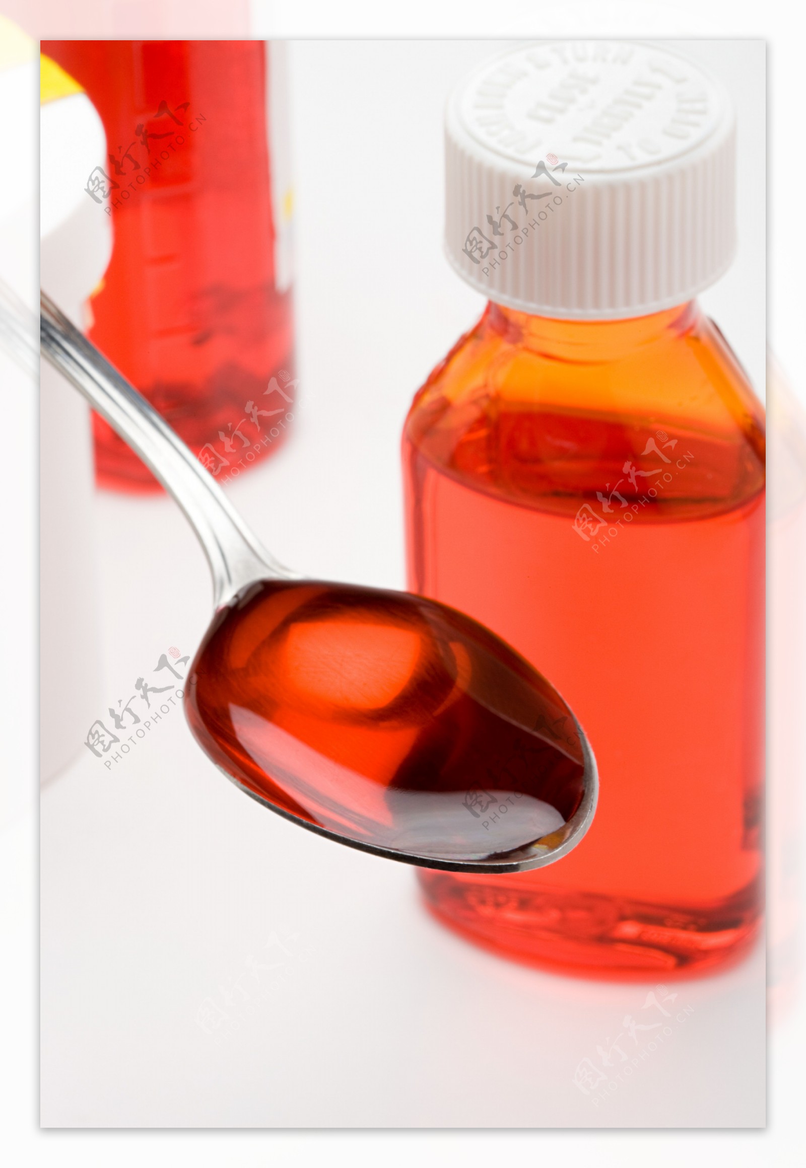瓶装糖浆药物图片