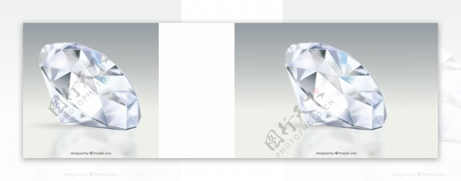 令人敬畏的钻石在现实中的设计