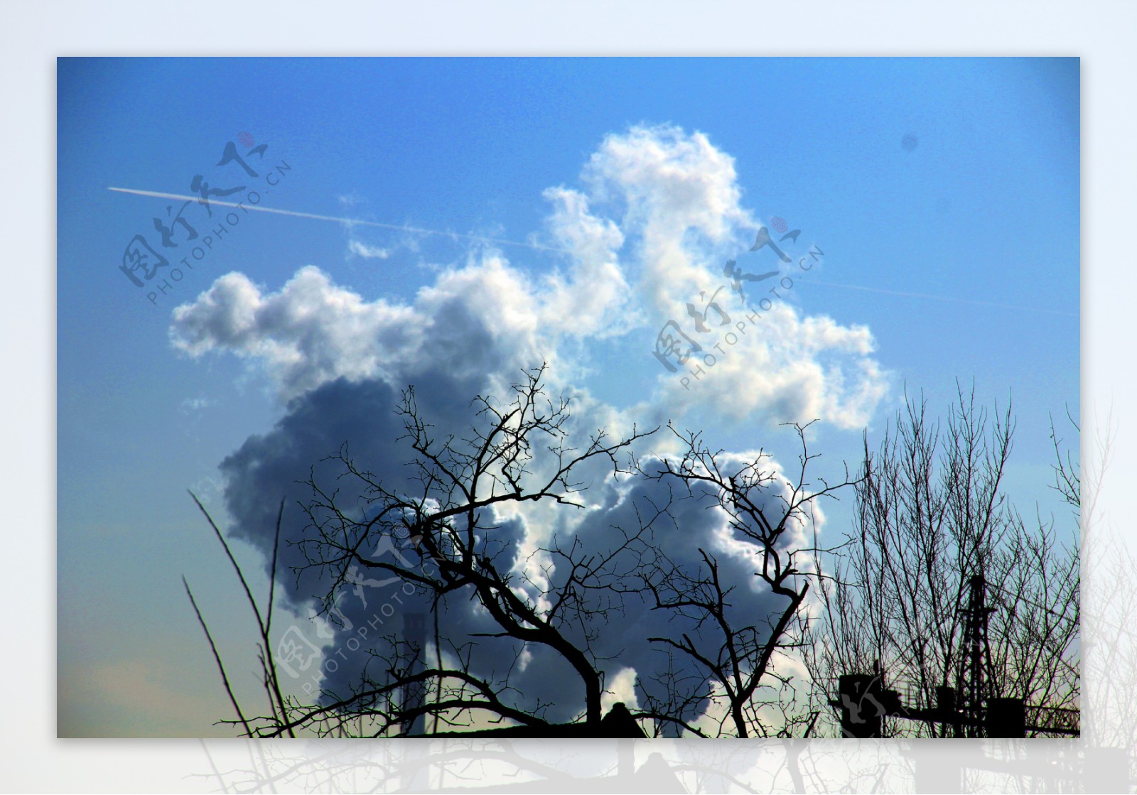 空气污染图片