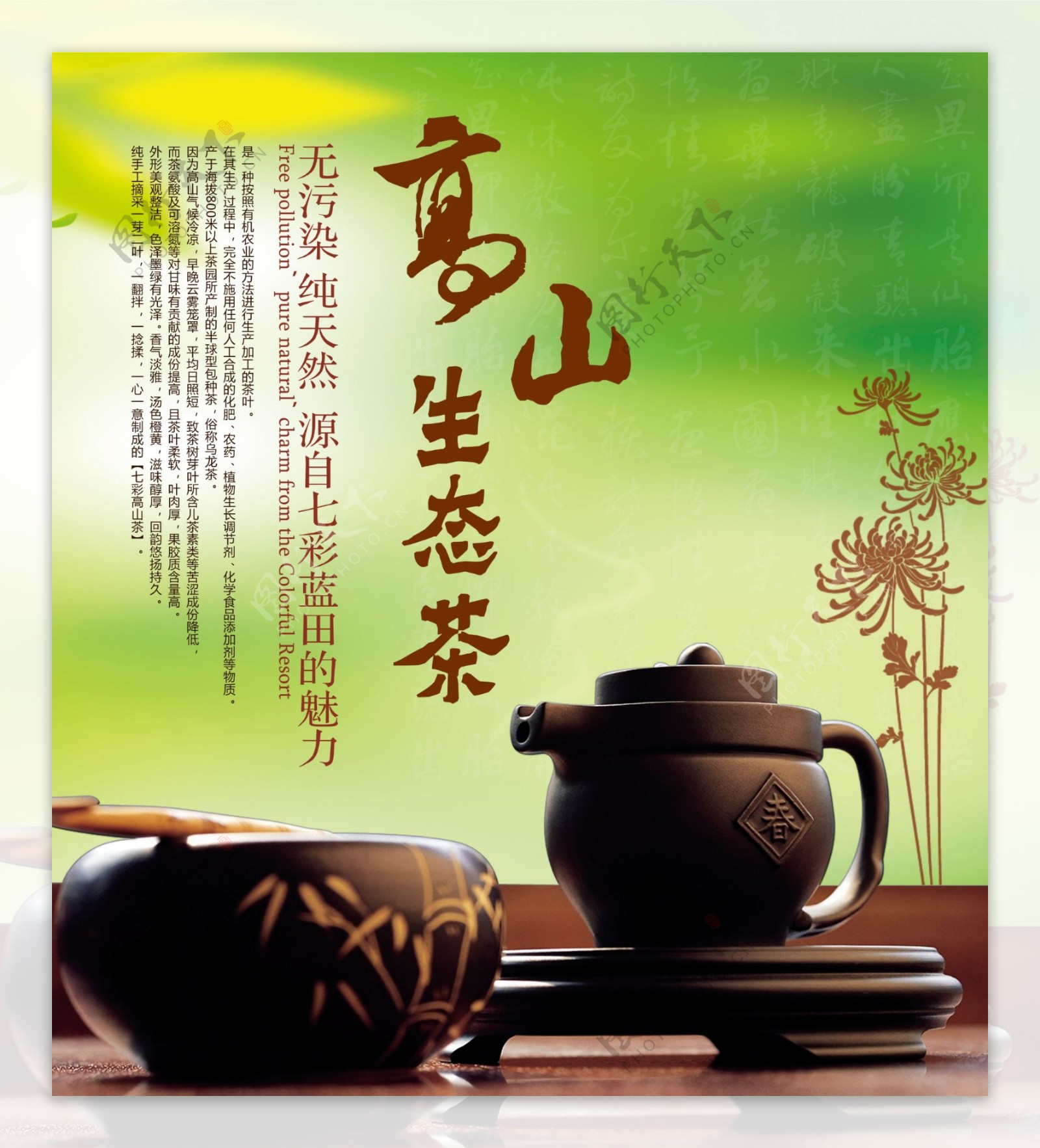 高山生态茶