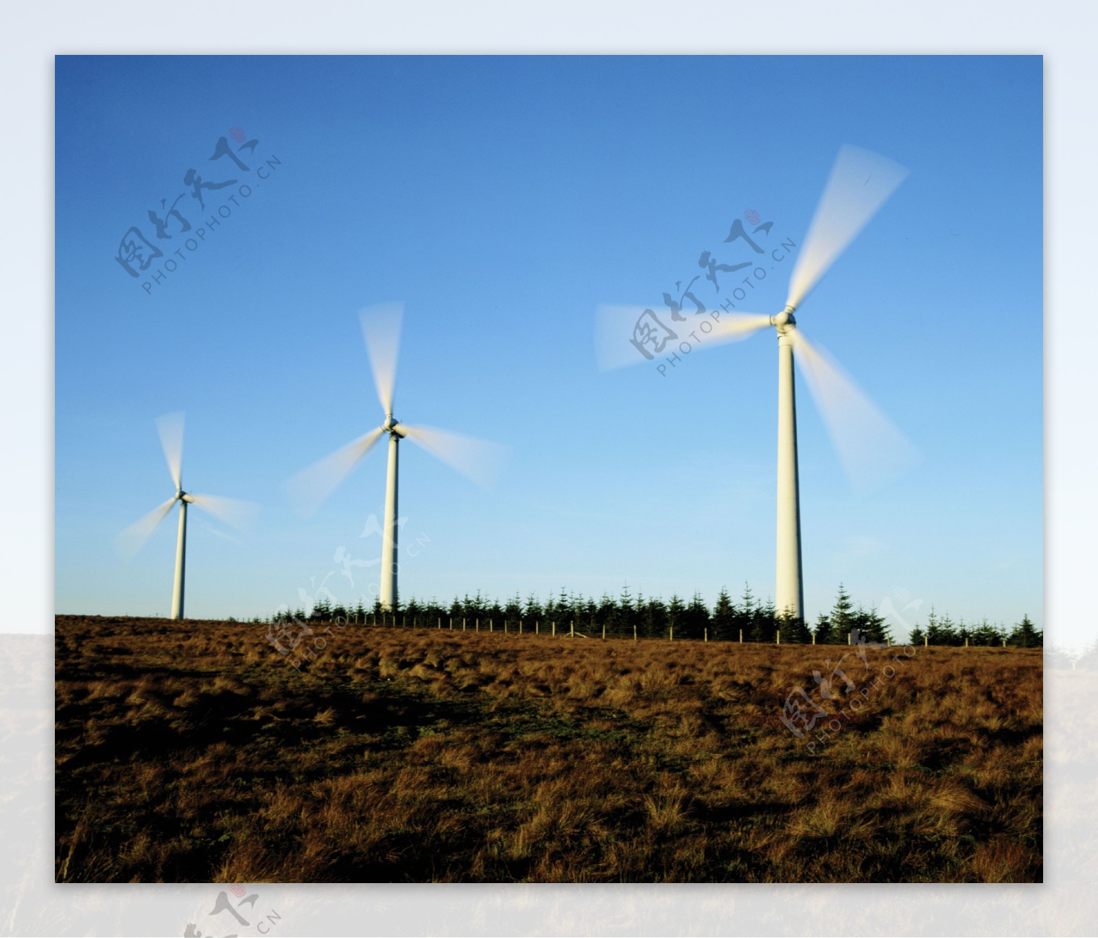 风力发电机组图片
