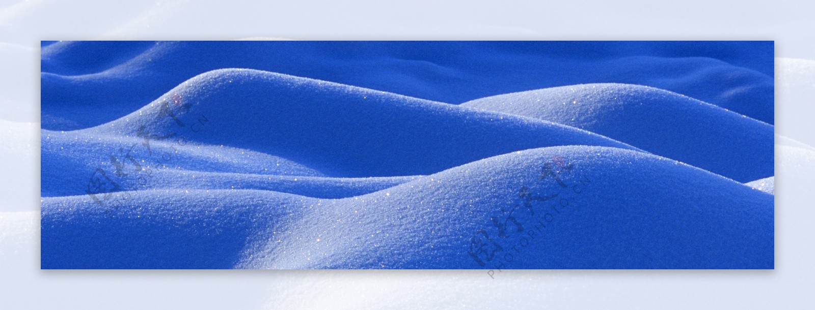 蓝色的雪1920雪景背景素材101