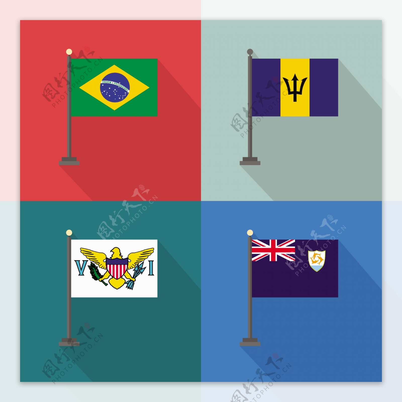巴西国旗素材