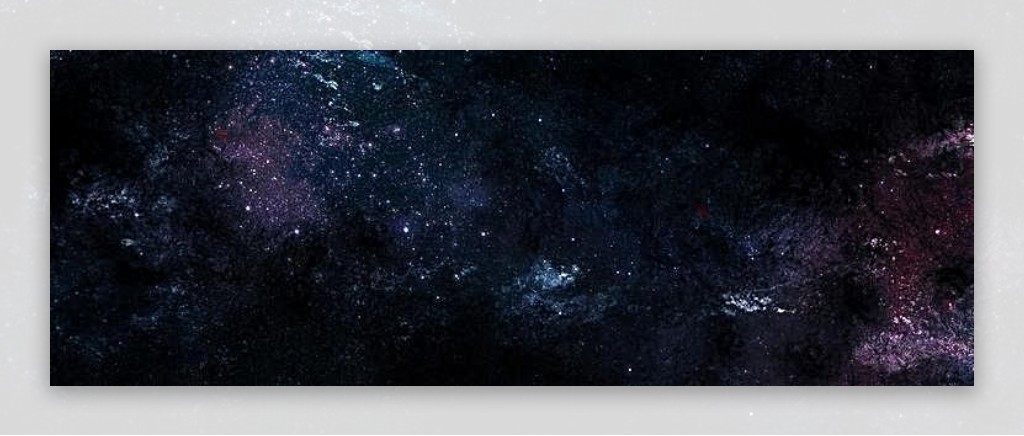 黑色宇宙星空背景banner