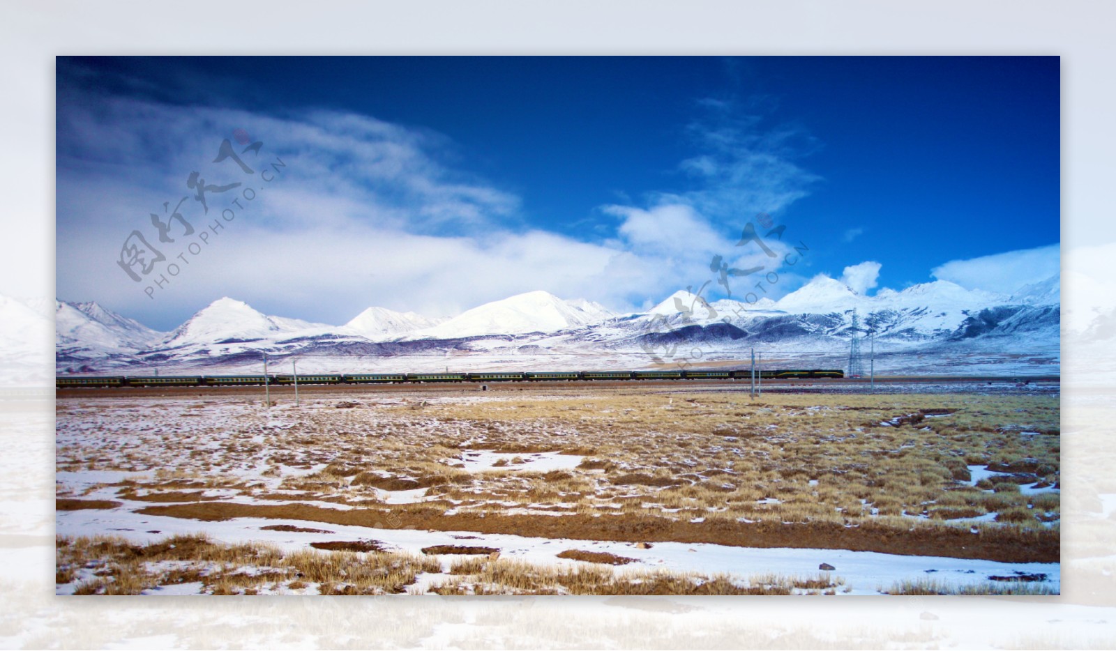 西藏青藏铁路图片