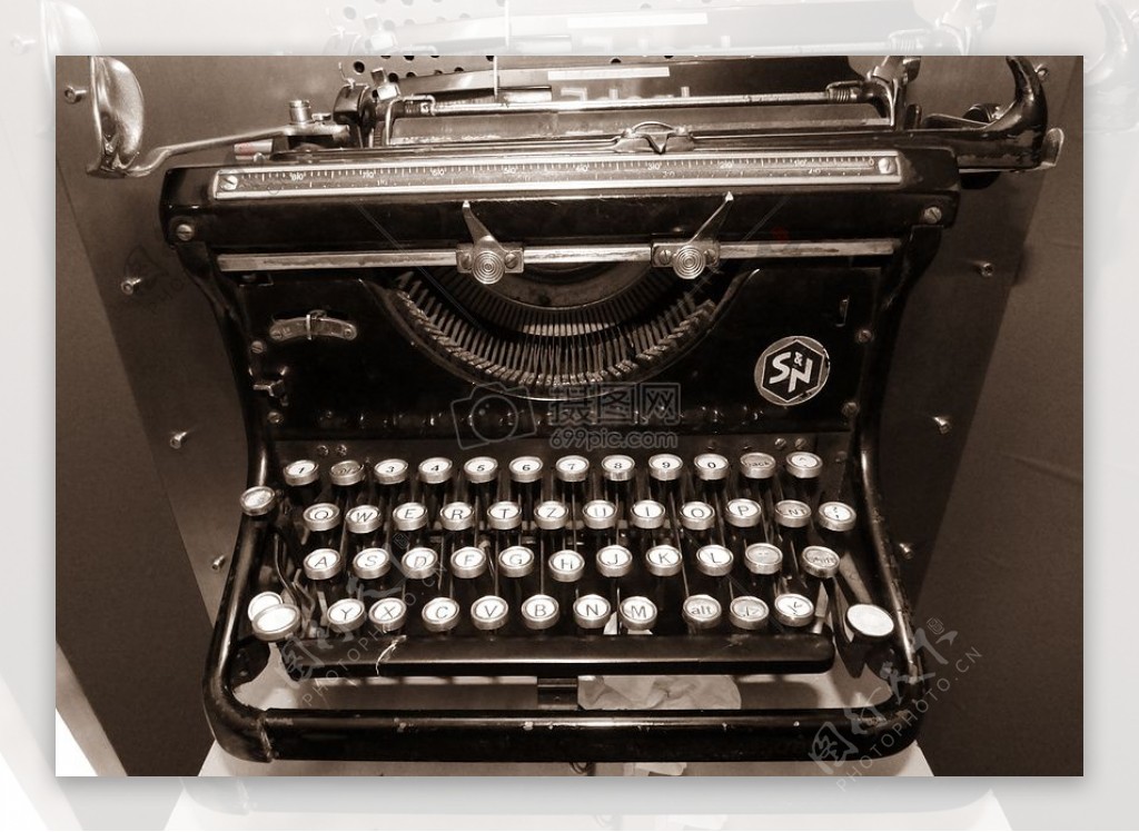 古旧的打字机