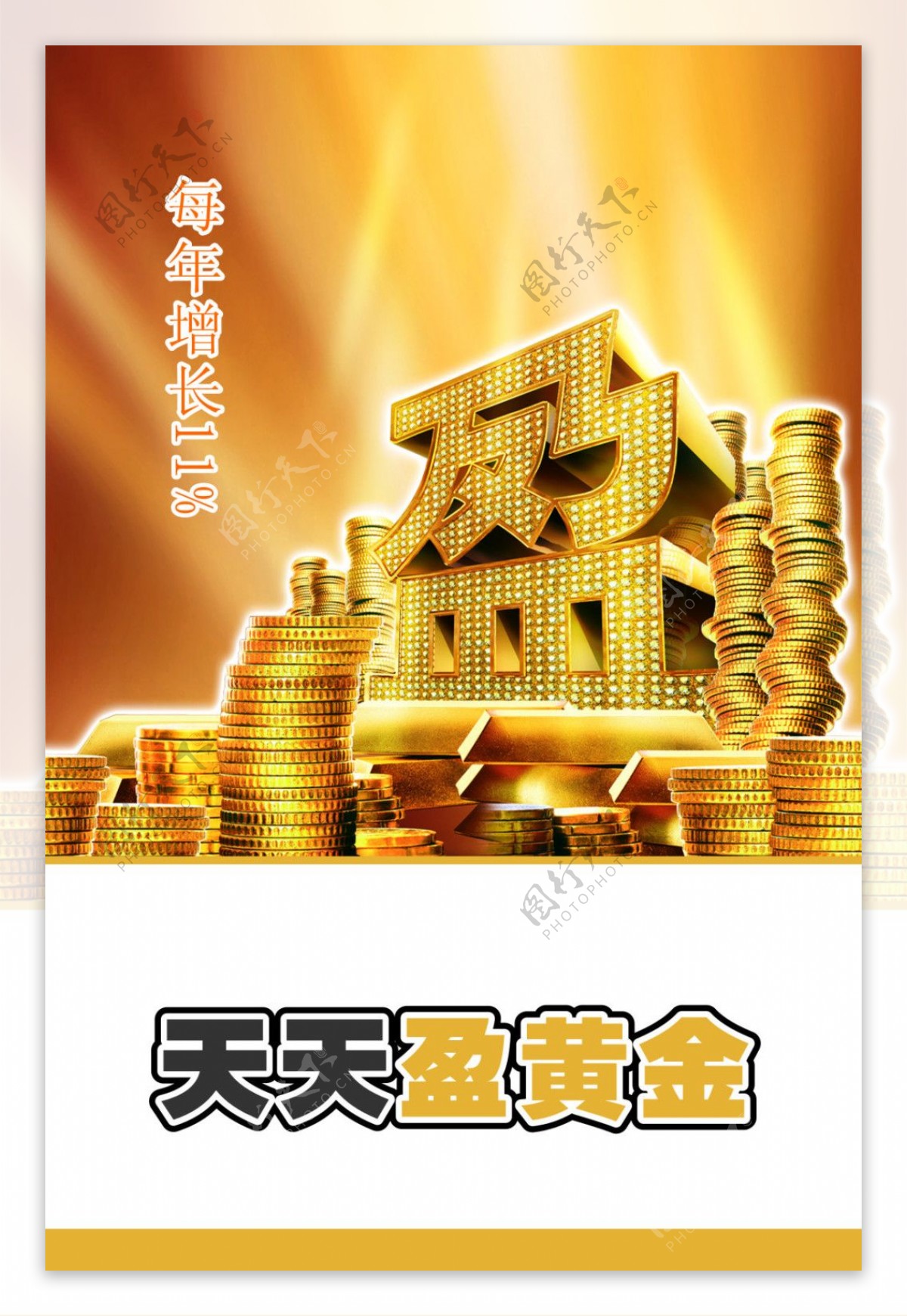 金融黄金海报