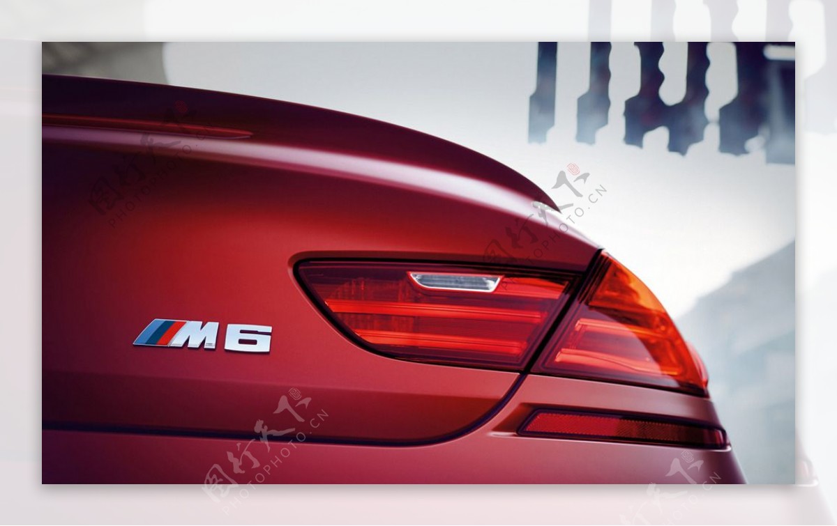 宝马新BMWM6双门尾灯