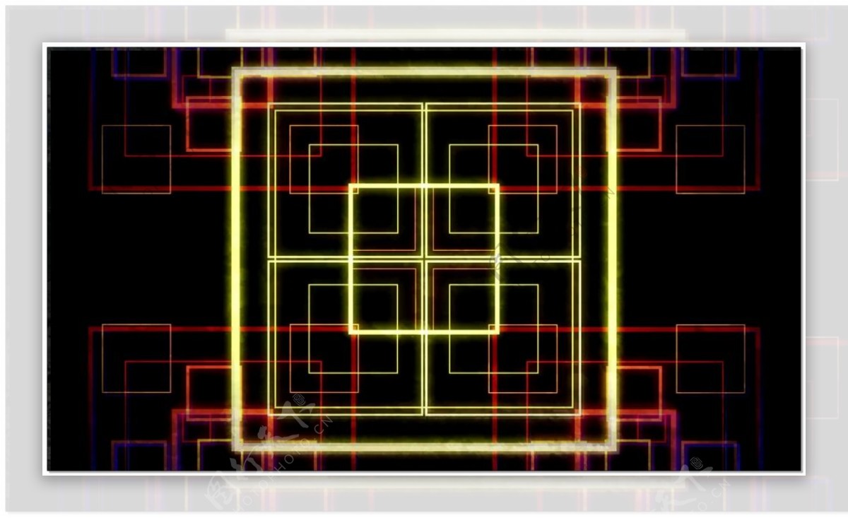 方格阵动感线条视频背景素材