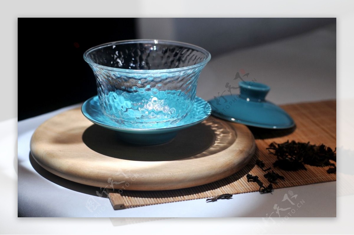 茶具盖碗玻璃时尚