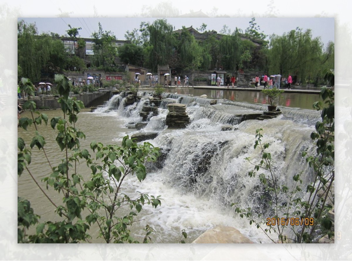 中国第一水街周至沙河湿地公园