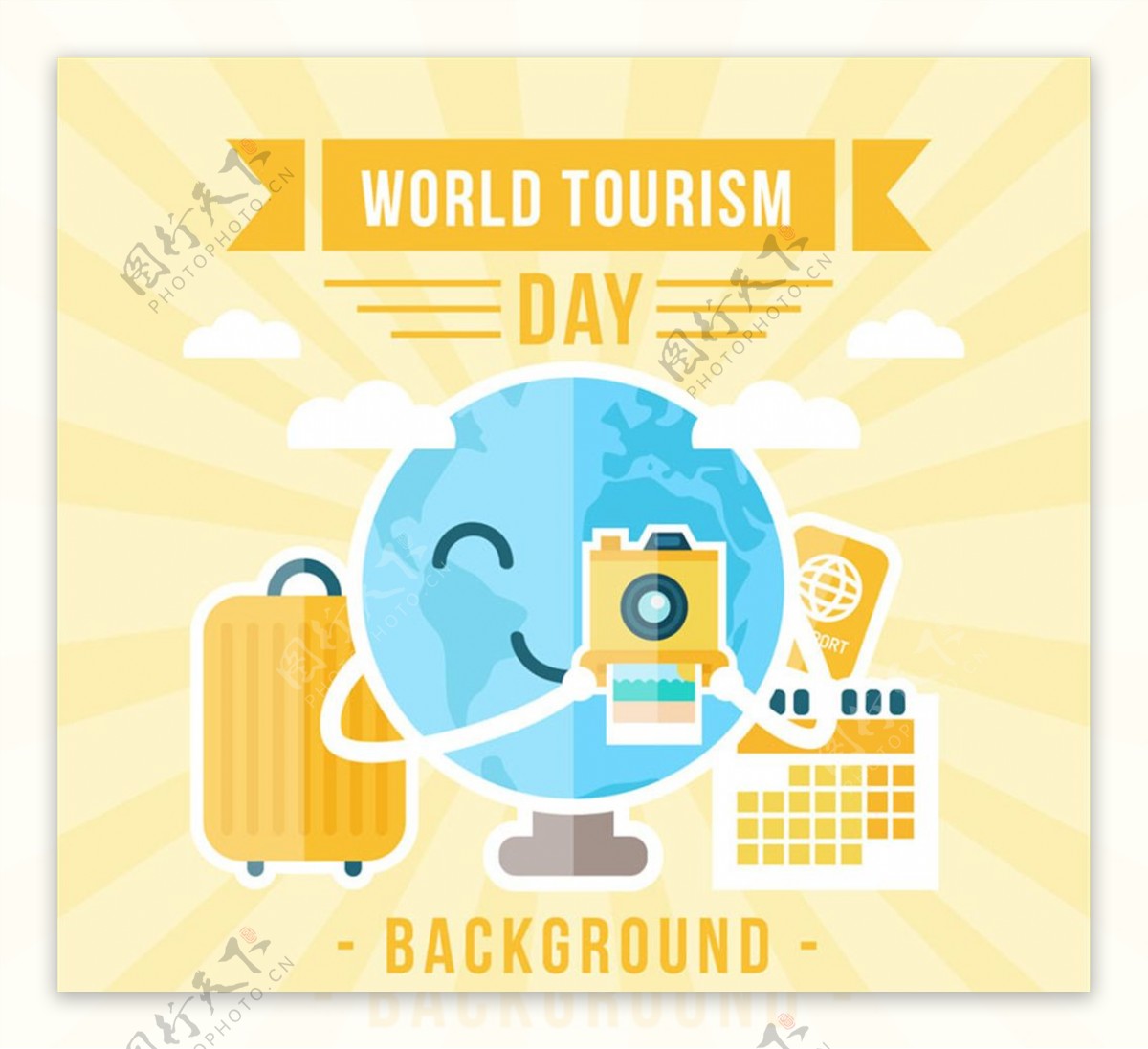 扁平化世界旅游日