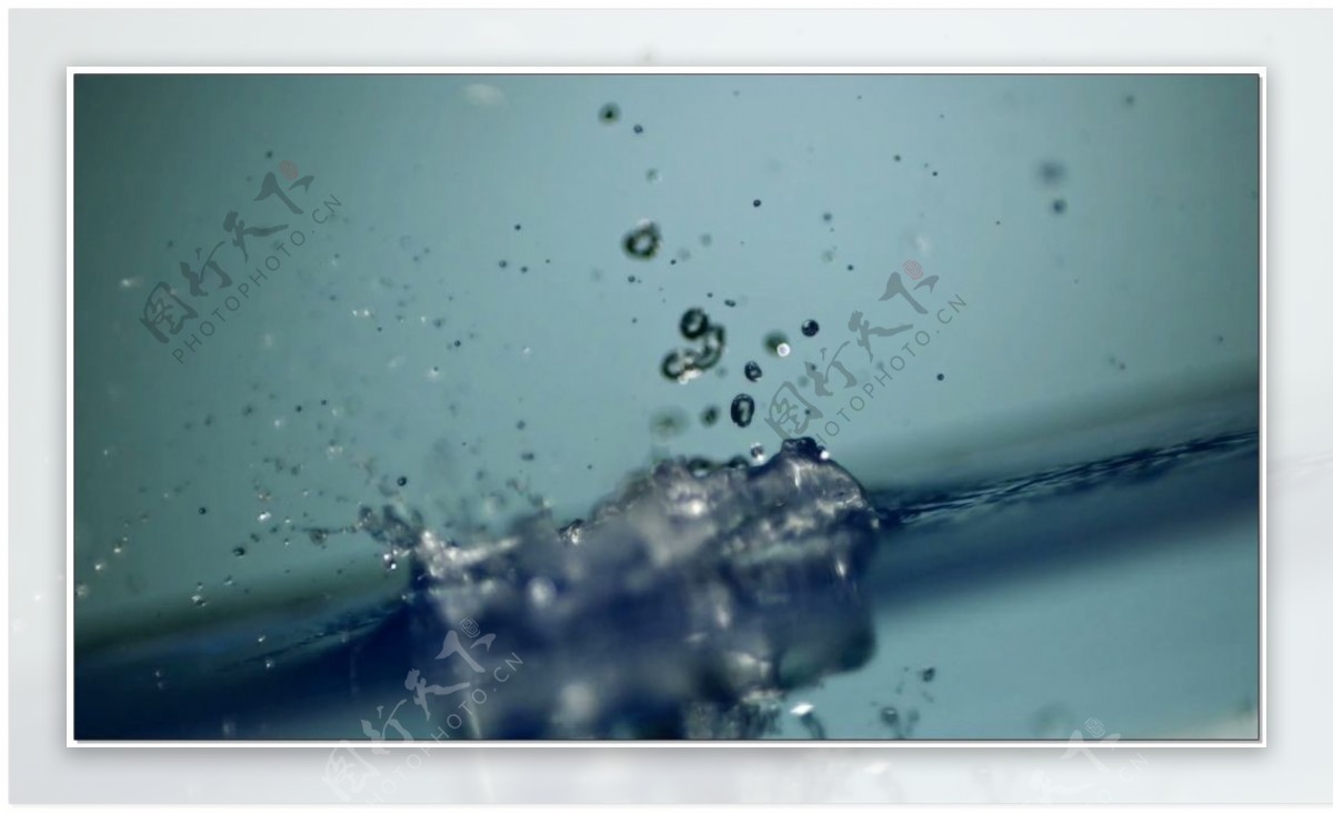 动态水滴视频素材