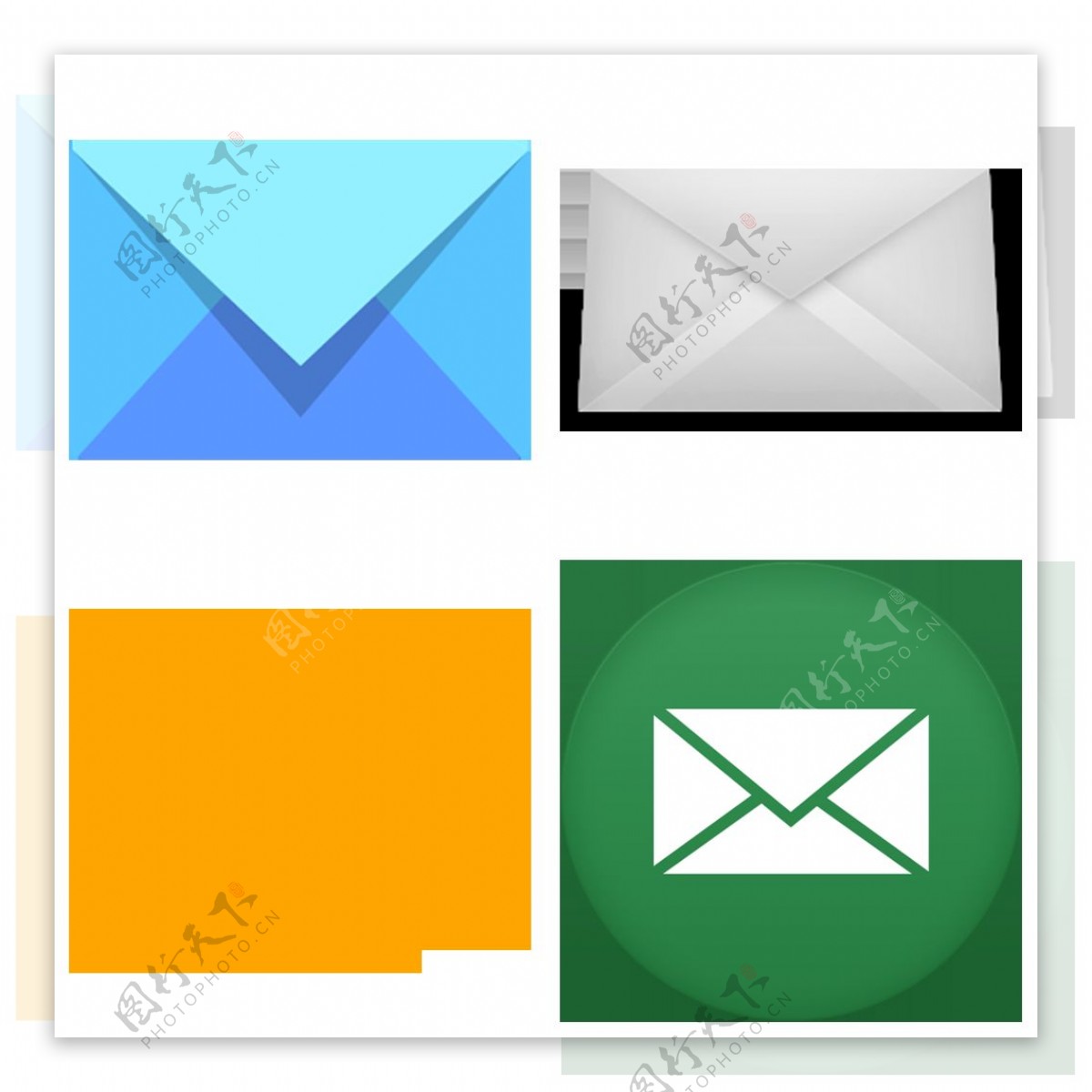 电子邮箱图标免抠png透明图层素材