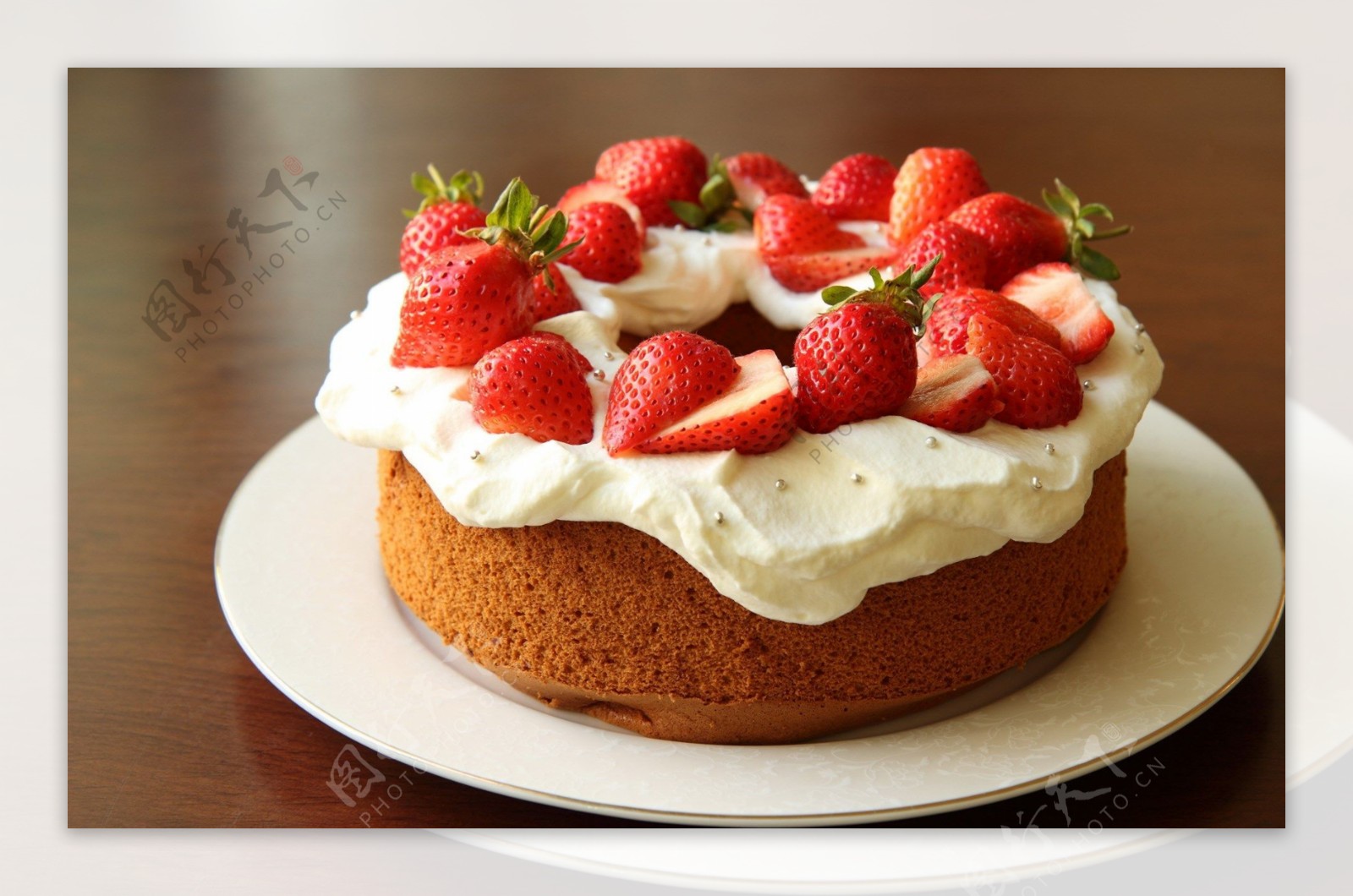 草莓蛋糕水果蛋糕