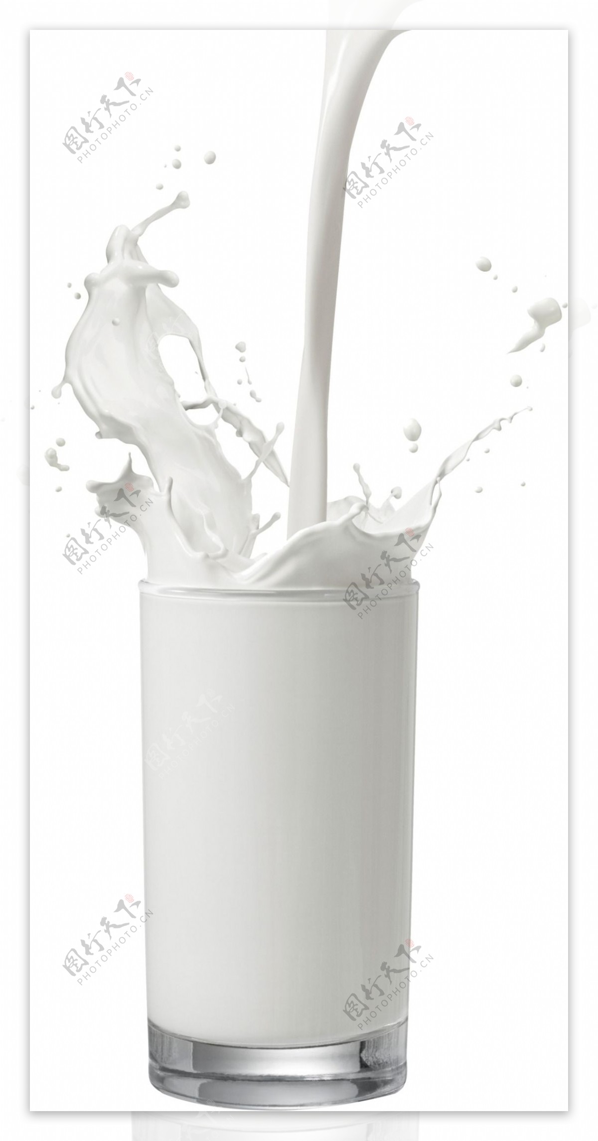 白色牛奶玻璃元素