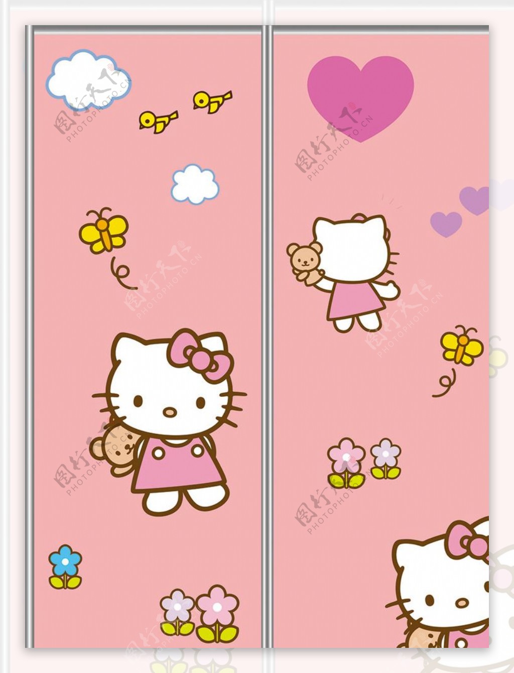 hellokitty移门图案