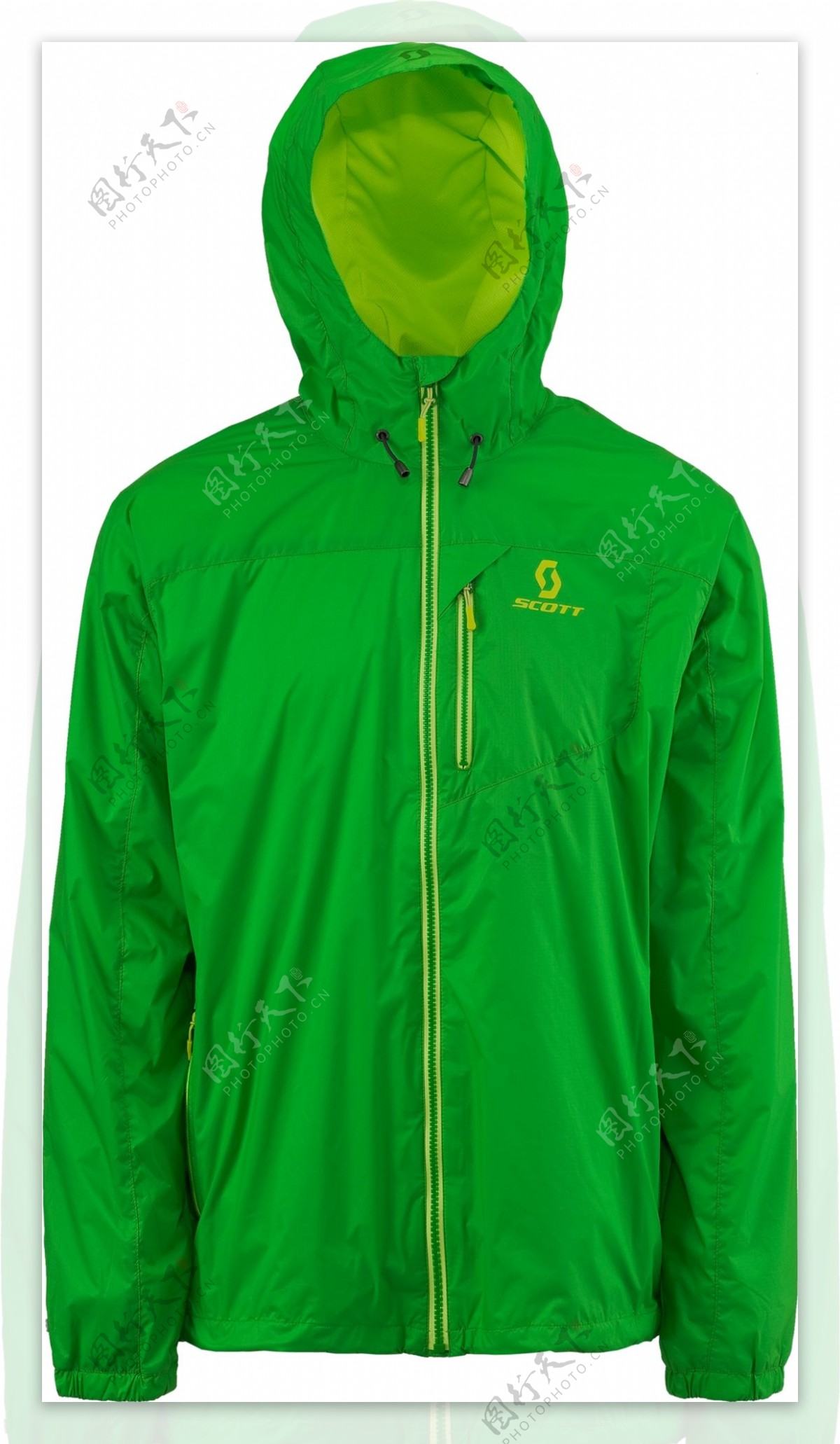 绿色夹克免抠png透明图层素材