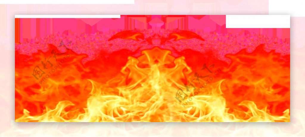 橙色火焰免抠png透明图层素材