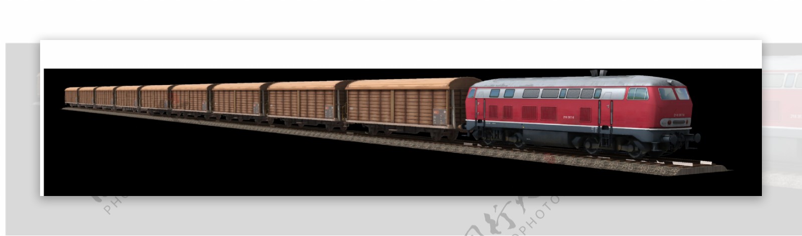 火车车厢图片免抠png透明图层素材