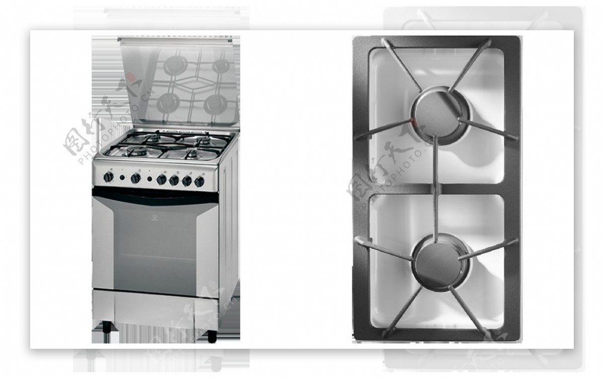 金属电烤箱免抠png透明图层素材