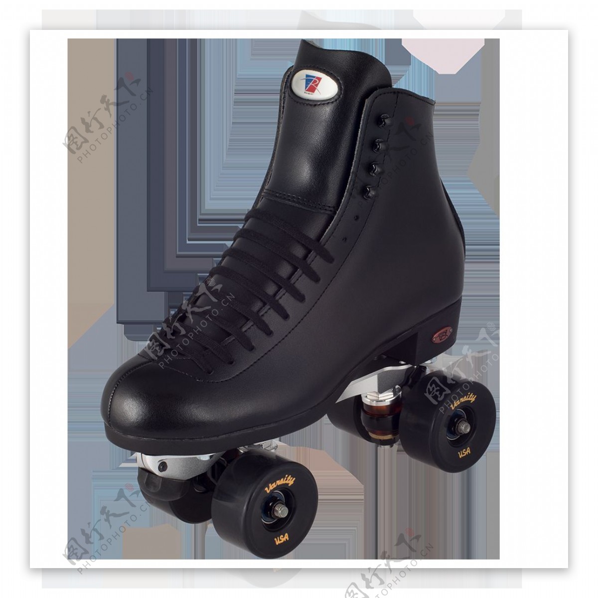 一只黑色溜冰鞋免抠png透明素材