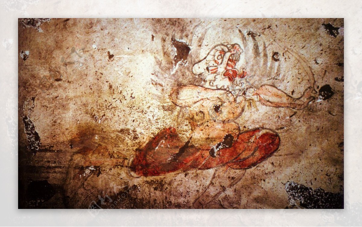 李思摩陵墓壁画图
