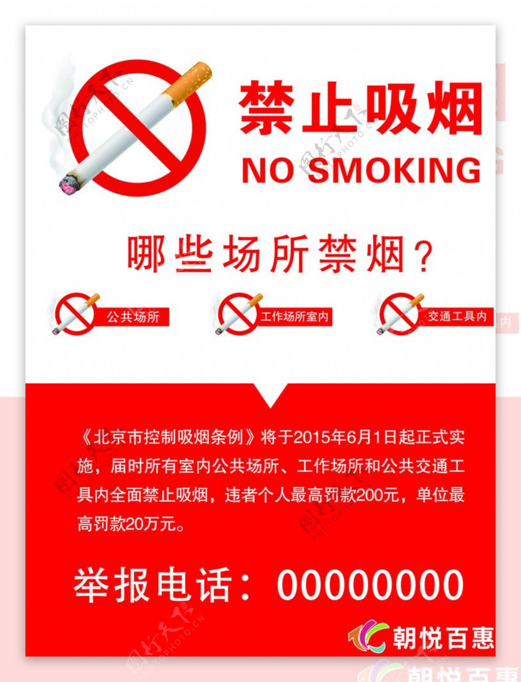 禁止吸烟条令