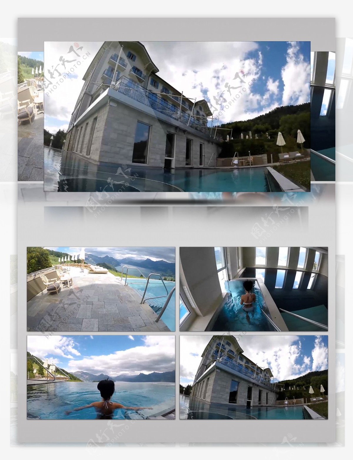 瑞士霍内格山别墅酒店视频实拍
