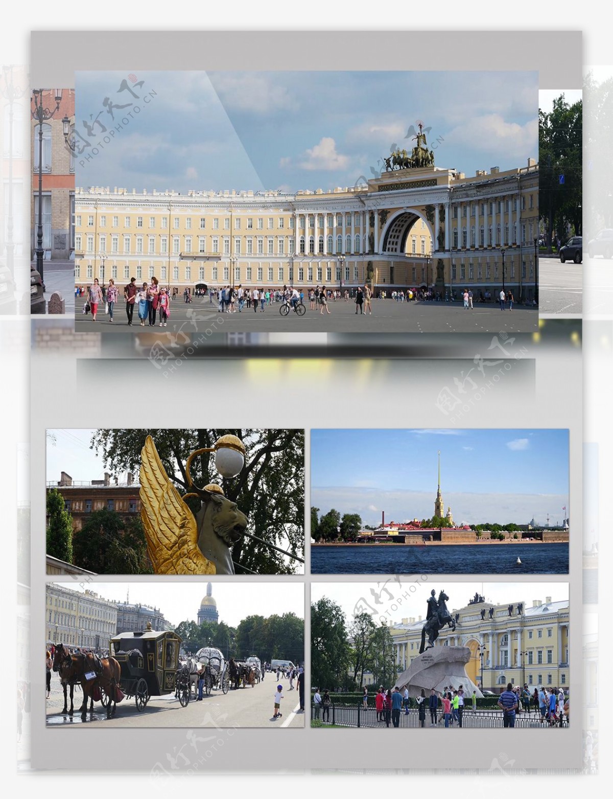2K俄罗斯圣彼得堡旅游城市风光宣传片